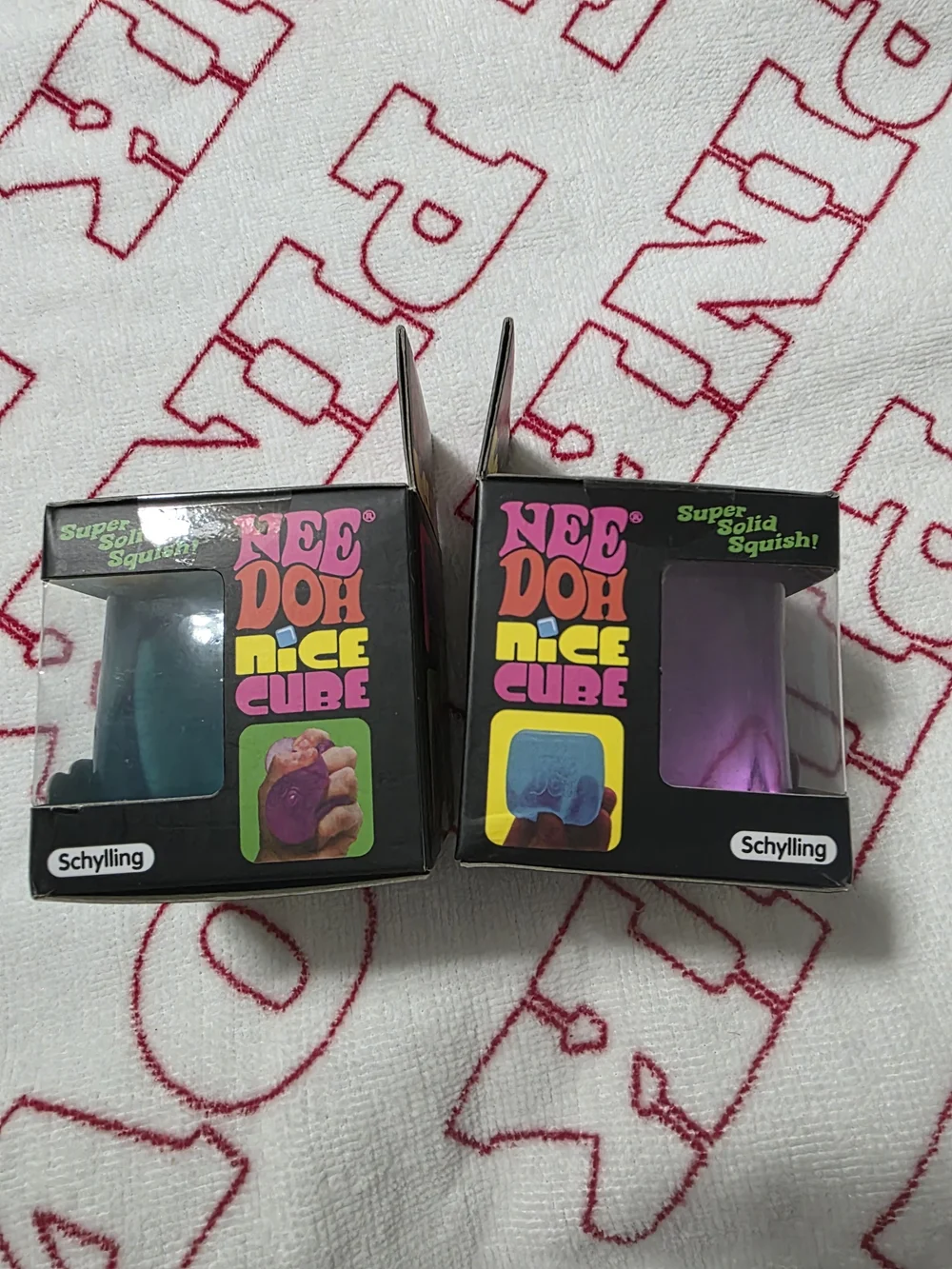 Needoh Nice Cube Super Solid Squish X 2